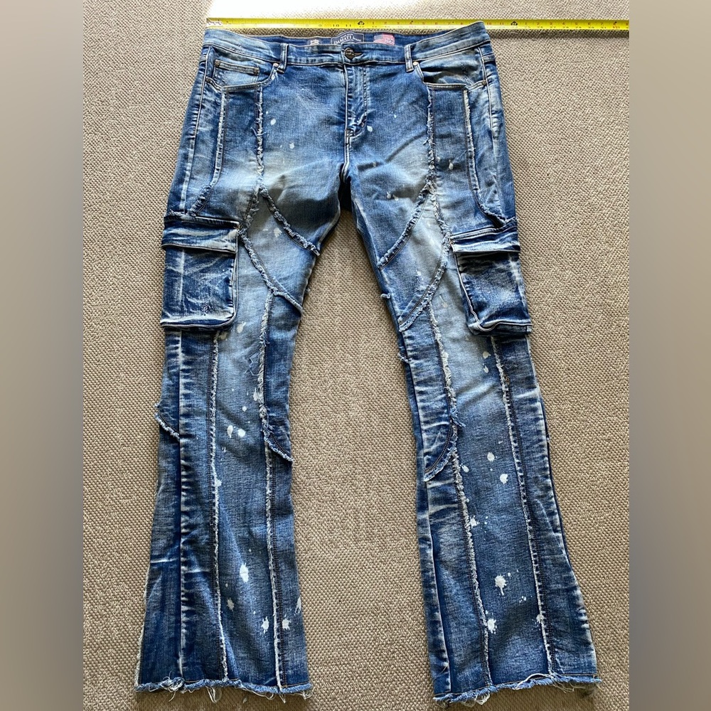 Damati denim blue jeans waist 42
